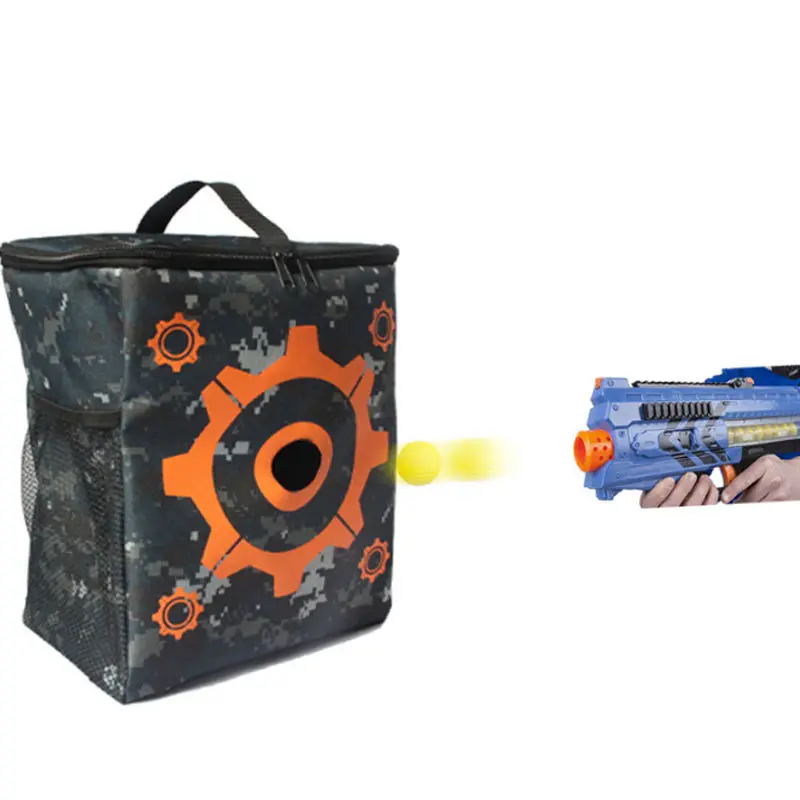 Страйкбольная сумка с мишенью для хранения переноски оборудования Nerf N strike