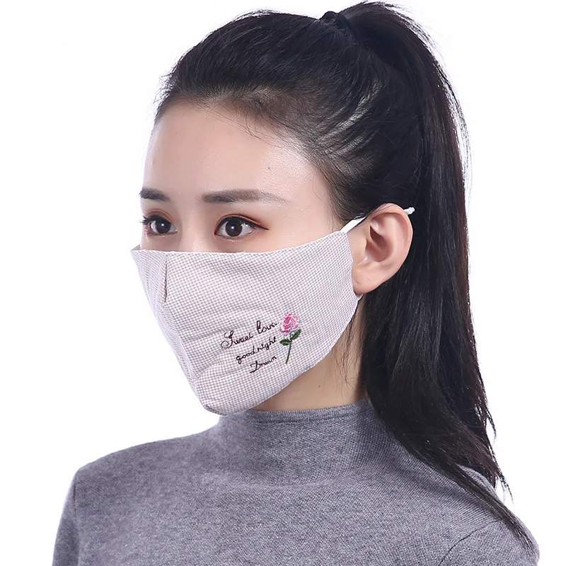 Новинка 2018 года. Женская тонкая хлопковая маска. Оптовая продажа. Зимние дышащие