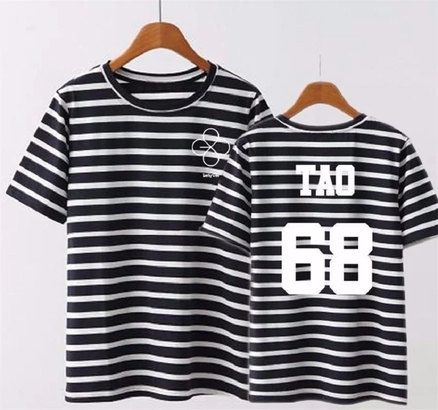 Футболка Mainlead Kpop EXO женская футболка LUCKY ONE MONSTER EX'ACT Chanyeol SUHO TEE|Футболки| |