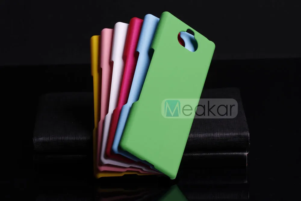 Матовая Пластик Coque 6.0For sony Xperia 10 чехол для sony Xperia 10 Xa3 I3113 I4113 I4193 I3123 телефона чехол-лента на заднюю панель