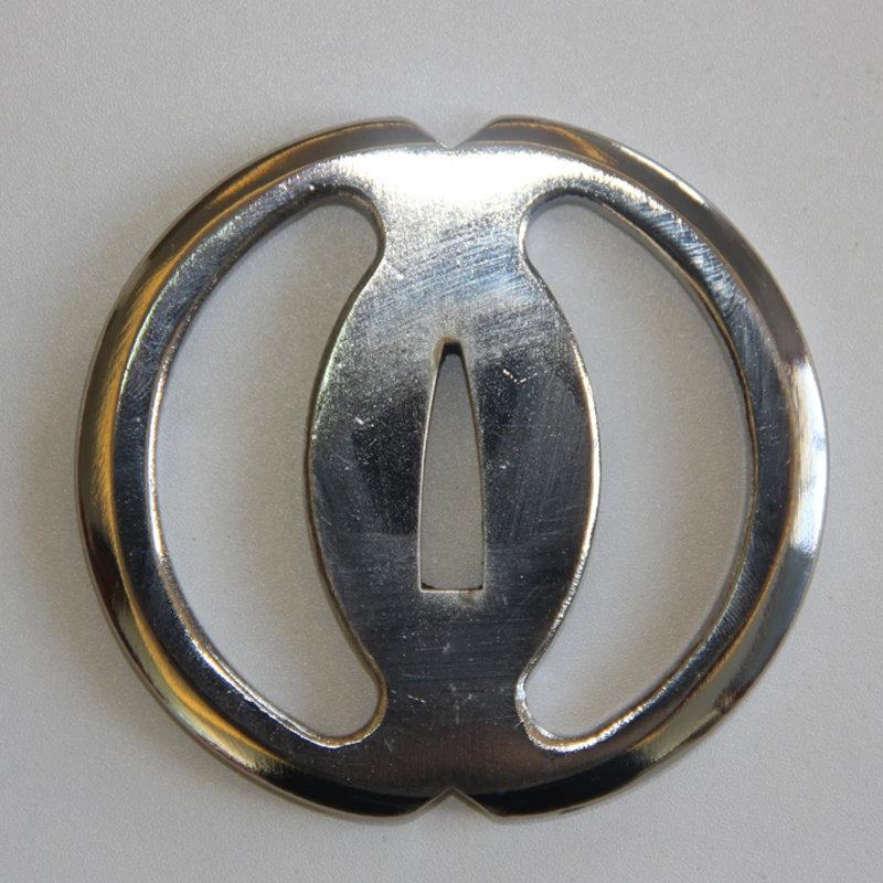 Известный меч Tsuba полый охранник для японского самурая Мусаси катана