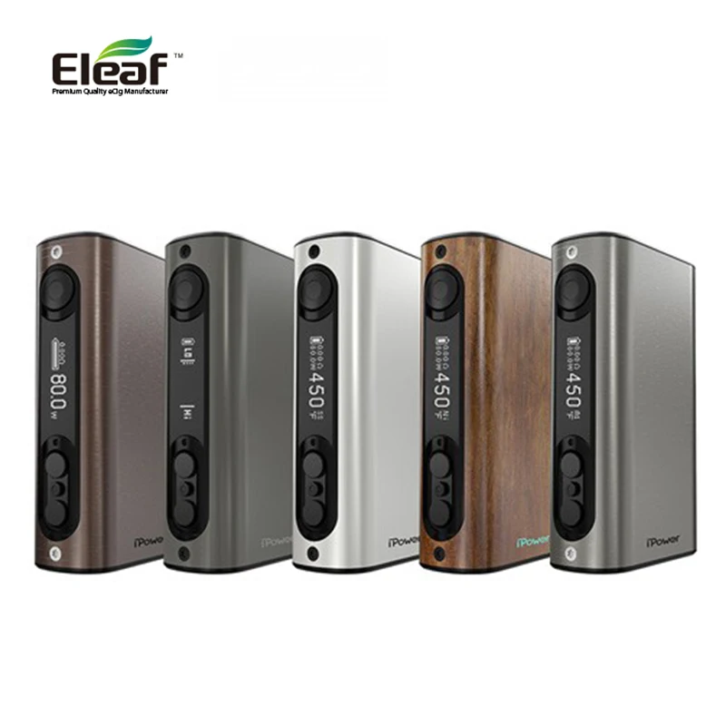 Оригинальный Eleaf iPower 80 Вт 5000 мАч встроенный аккумулятор контроль температуры ipower