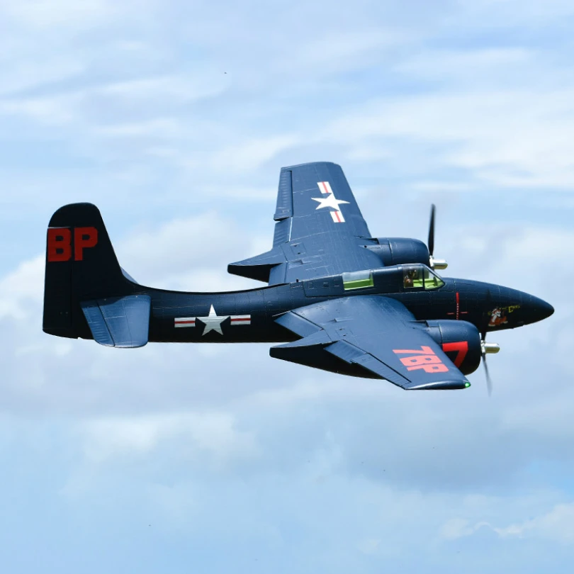 Радиоуправляемый самолет FMS 1700 мм 1 7 м F7F тигр кошка двойной двигатель 6CH