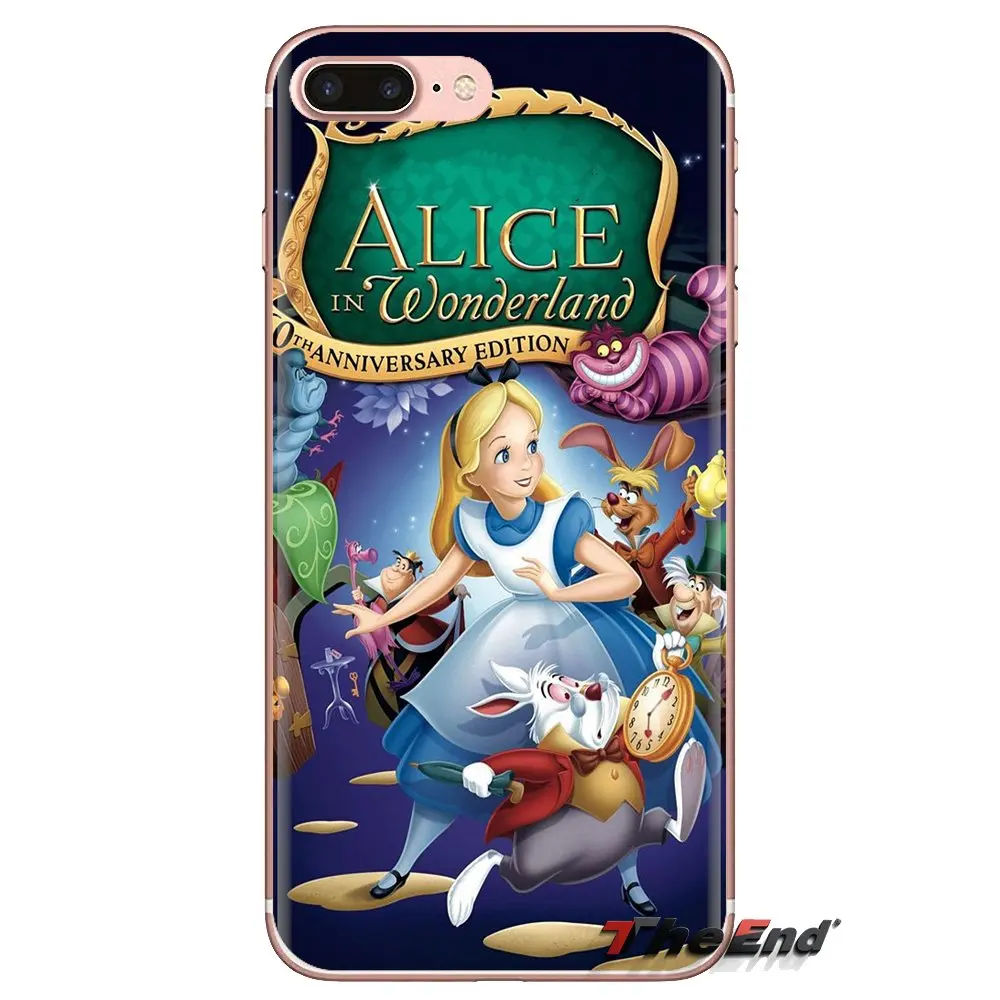 Мягкие прозрачные чехлы для Samsung Galaxy S3 S4 S5 Mini S6 S7 Edge S8 S9 S10 Plus Note 3 4 5 8 9 Alice in Wonderland |