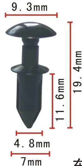 Пластиковые зажимы shhworldsea для заднего фонаря GM 16500308 Chry 6500787|plastic clip|clips plasticgm clips |