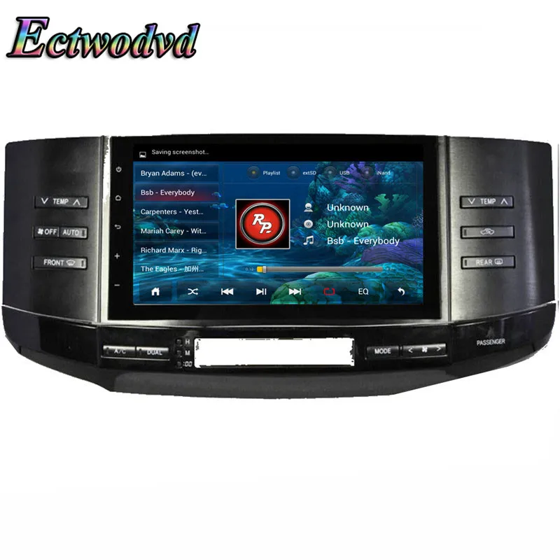 Ectwodvd 9 дюймов Восьмиядерный Android 8 1/четырехъядерный 7 1 автомобильный DVD gps для Toyota