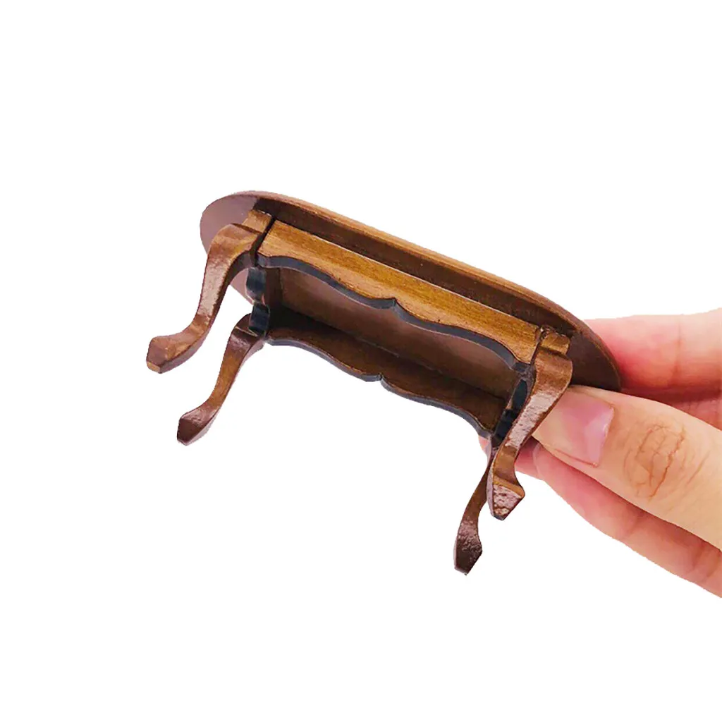 Миниатюрная мебель для дома аксессуар 1/12 миниатюрная кукольного кофейный столик