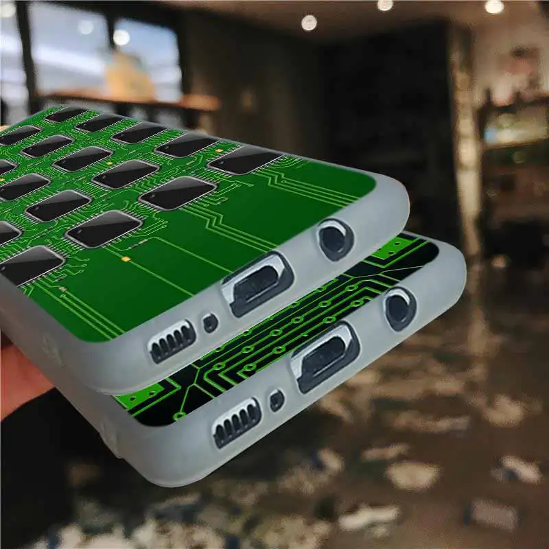 Мягкий чехол для Samsung Galaxy S21 S20 S11 S10 S9 S8 Plus S7 Edge S10e ультратехнологическая схема |