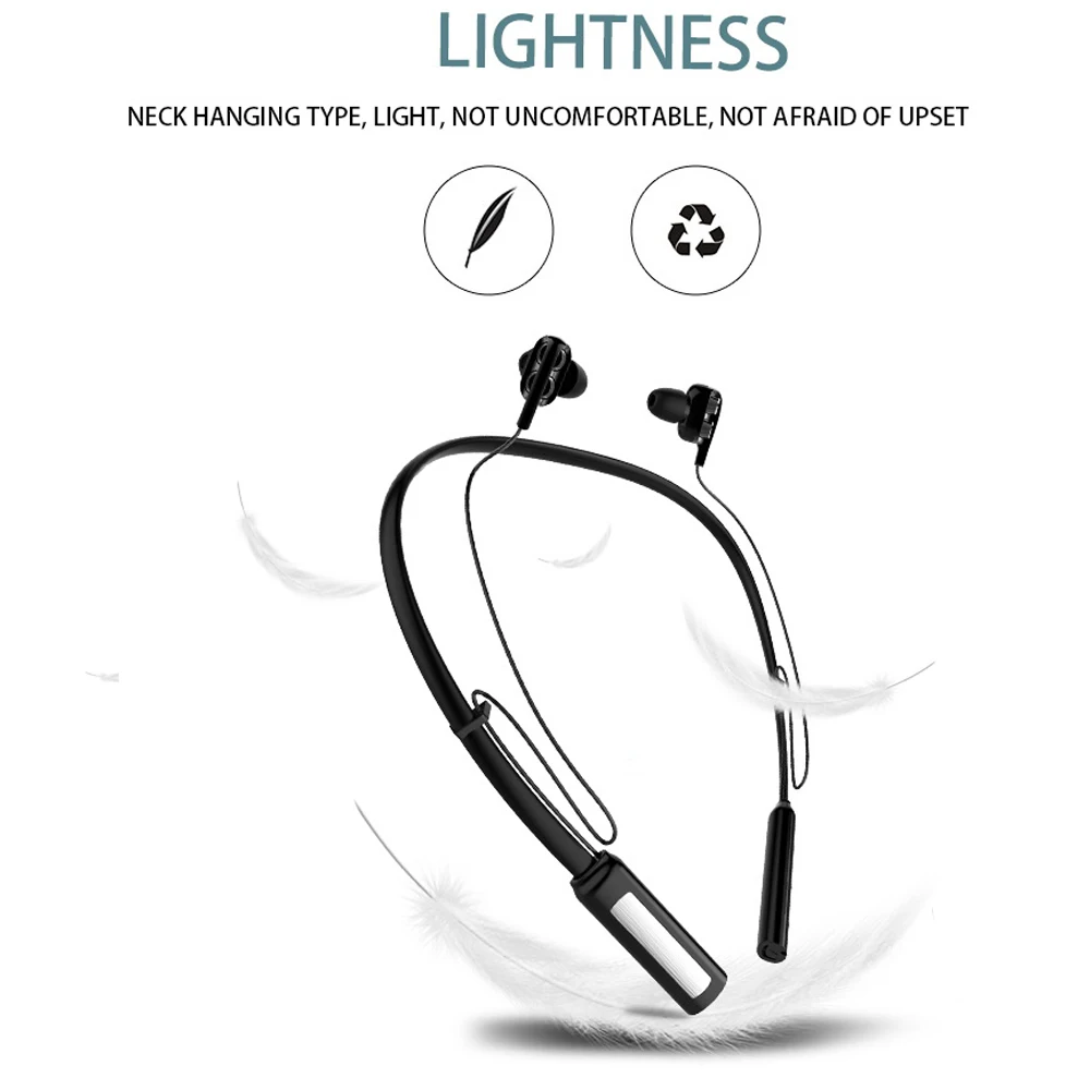 Langsdom LD4, Двойные стерео наушники, Bluetooth, беспроводная гарнитура, игровая, Спортивная, Шейная, наушники с микрофоном, наушники с шумоподавлением