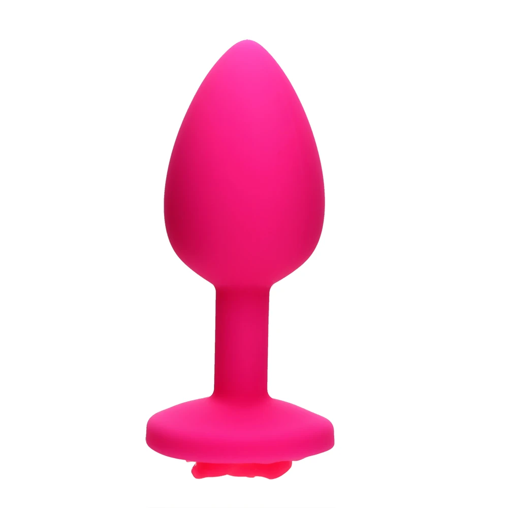 IKOKY Sex Products Anal Butt Plug Prostate Massage Rose Flower Silicone Toys For Women | Красота и здоровье