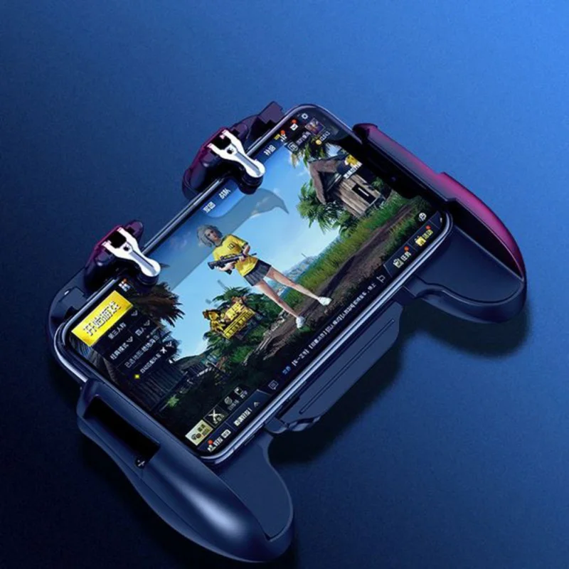 Pubg контроллер геймпад мобильный триггер игровой контроллер Джойстик охлаждающий вентилятор игровой коврик телефонный держатель дизайн для SamSung iPhone - Цвет: Normal version