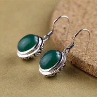 s925 silver seiko woodwork that ms green earrings