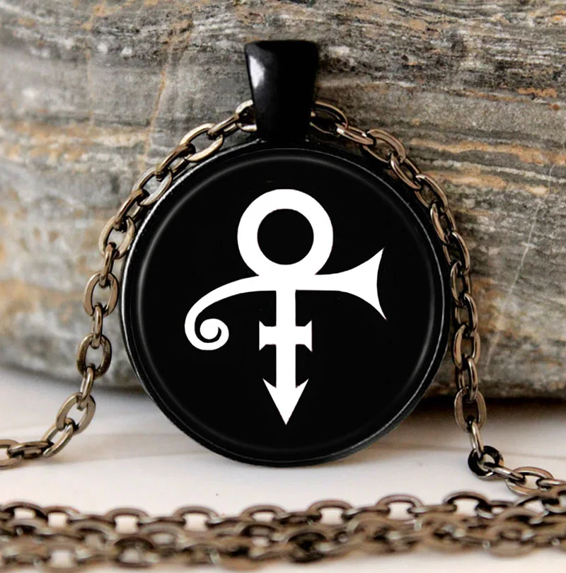 Музыкальное ожерелье принца памятный символ Рипа логотип любви hermaphrodite