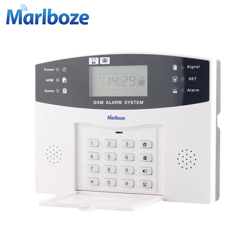 Русский/английский/испанский голосовые подсказки GSM SIM Главная охранной