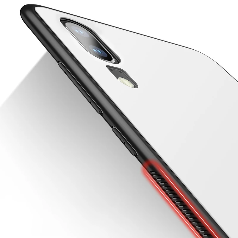 Чехол из закаленного стекла для huawei P30 Pro Lite чехол жесткого задняя крышка с