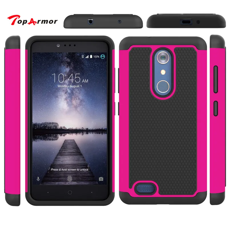 Чехол toparmor для zte Zmax Pro Z981 чехол для телефона резиновая подушка бампер Чехол Броня ударопрочный корпус для zte Zmax Pro Z981 чехол