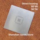 Трафарет для растений, оловянные станции, шаблон, Прямой нагрев 80*80 90*90 MEC5075-LZY MEC5075 LZY QFN