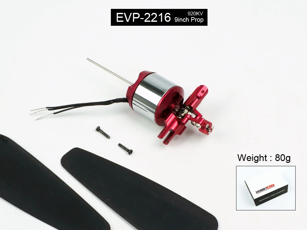 AEORC металлический двигатель 1908 2050KV/2212 1100KV/2216 920KV EVP электрическая переменная Pitch система для самолетов с фиксированным крылом 4D Fly - Цвет: MEVP2216
