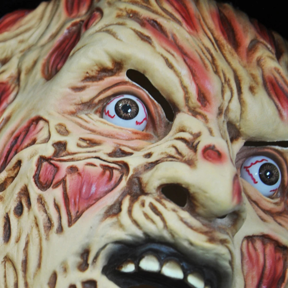 Маска ужасов Freddy Krueger маски для Хэллоуина карнавальные Вечерние Маски взрослых