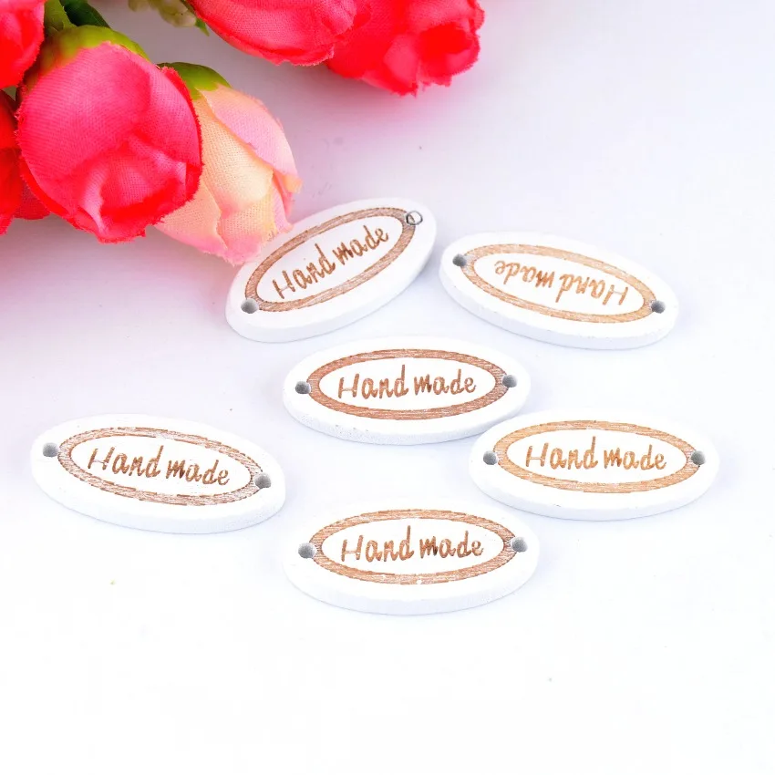 Бесплатная доставка розничная продажа 50 шт. Овальные Резные с 2 отверстиями