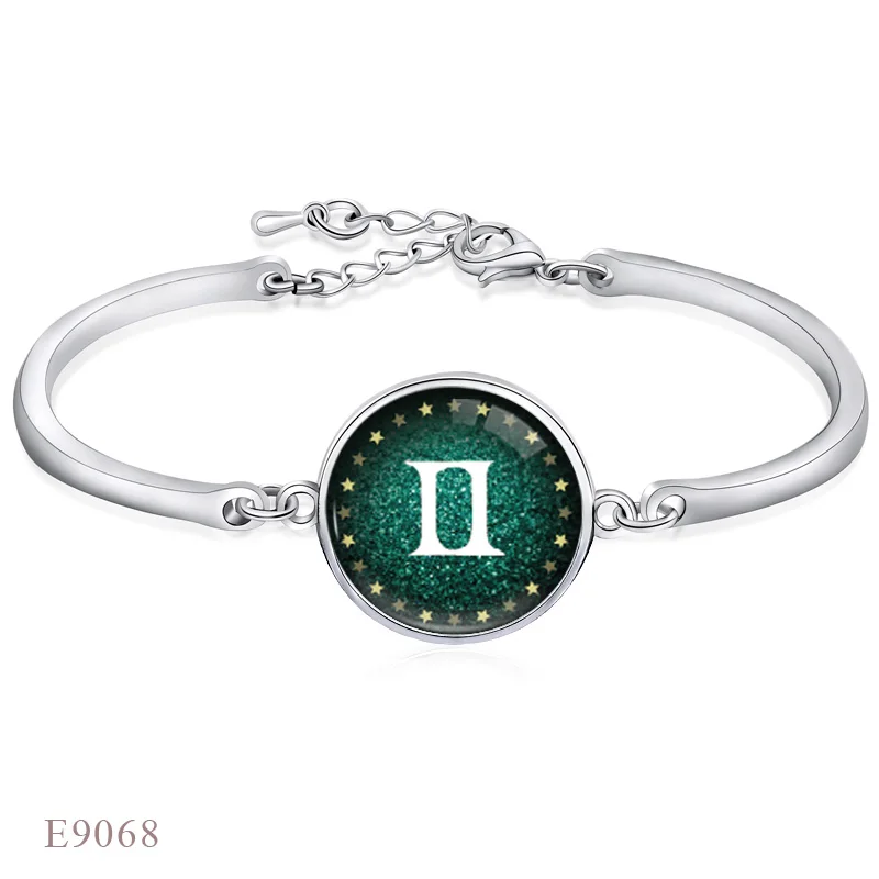 Овен Телец Gemini Cancer Leo Virgo Libra Scorpio Sagittarius Capricorn Aquarius Созвездие Рыб браслет со знаком