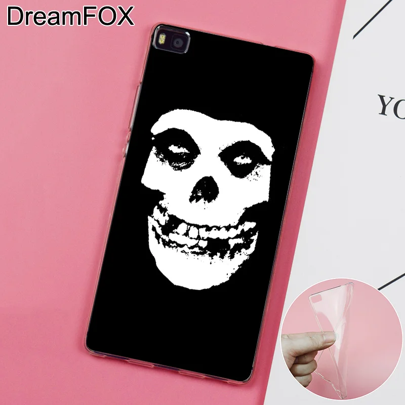 DREAMFOX K118 Hardcore Metal Skull Soft TPU Silicone Case Cover For Huawei P8 P9 P10 Lite Plus 2017 Honor 8 Pro 9 6X |