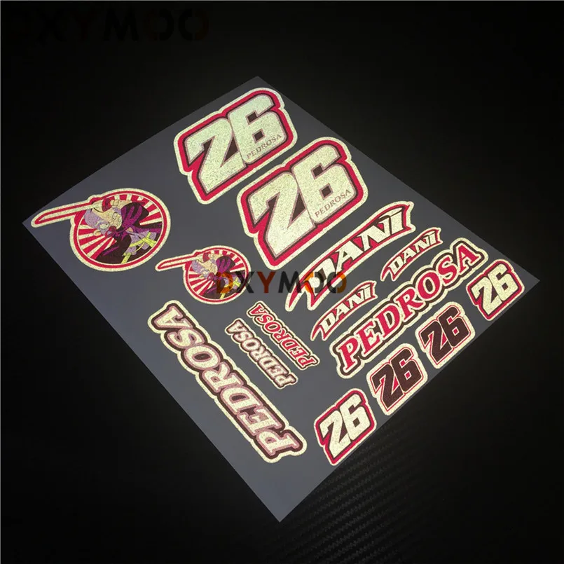 Стайлинг автомобиля грузовик окно хвост весь корпус Мотогонки наклейки