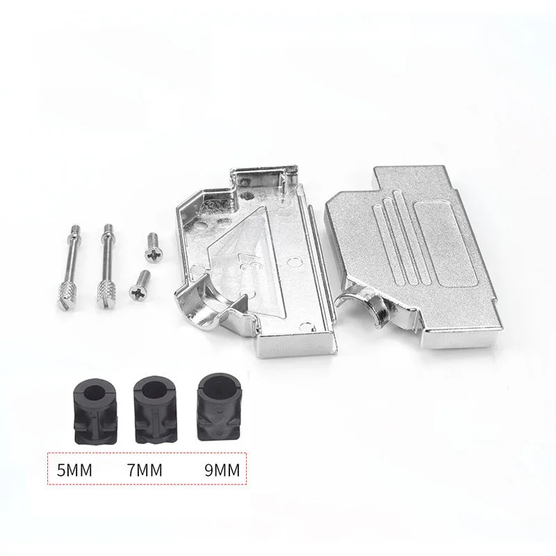 DB37 металлический разъем под углом 90 ° штекер для гнезда позолоченный медный