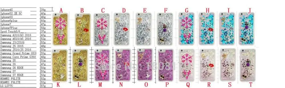 Мягкий чехол из ТПУ с 3D бриллиантами для Iphone 7 I7 6 6S Plus I6 5 5S SE 4 4G Ipod touch Bling Star Skin Cover 50