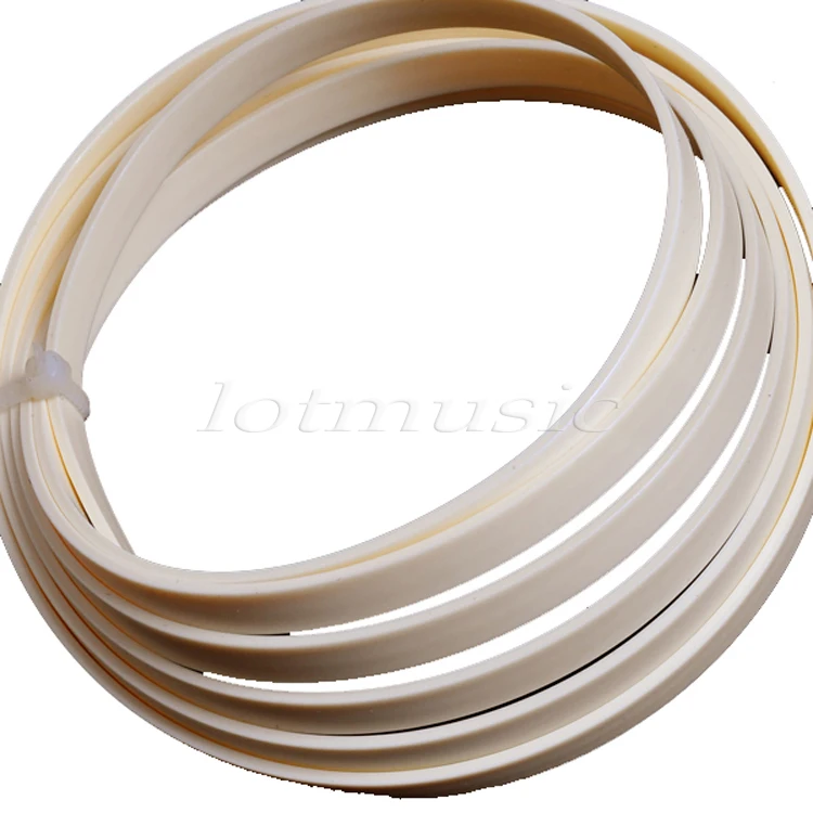 1 шт. кремовая лента для обвязки гитары цвета слоновой кости из АБС пластика 1650 мм