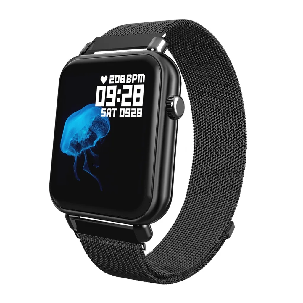 Водостойкие Смарт-часы Bluetooth с пульсометром mate men women Wearable Devices для IOS Android