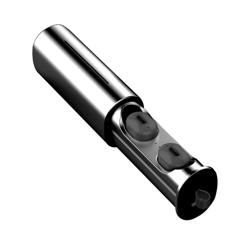 Black Mpow SY258 Bluetooth 5,0 TWS наушники водонепроницаемые Hi-Fi стерео звук наушники с шумоподавлением микрофон 5 часов воспроизведения для телефона - Цвет: Black
