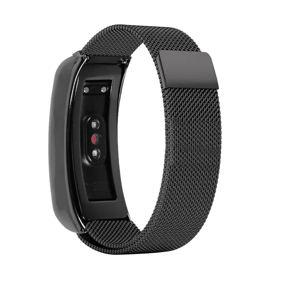 Миланский Браслет-петля для huawei Honor Band 3 из нержавеющей стали, рамка для часов с магнитной пряжкой, умный Браслет, сменный ремешок