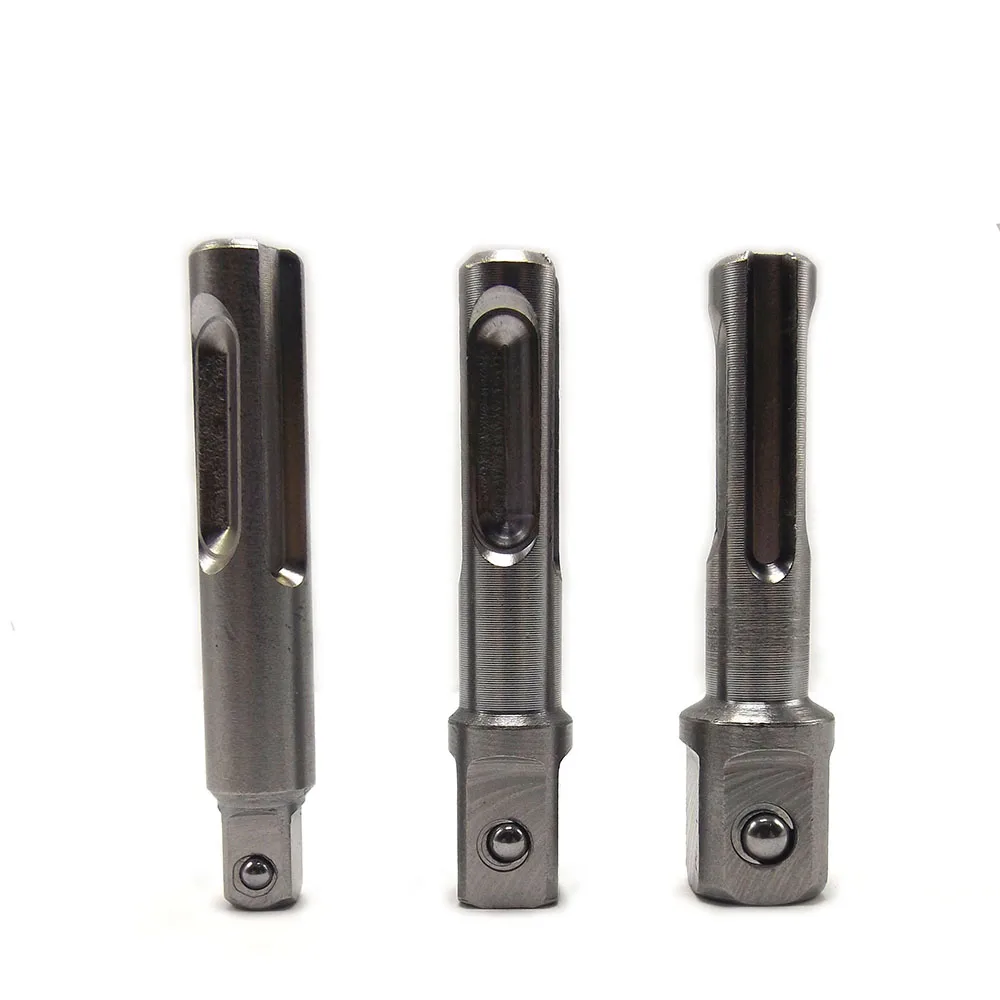 3 шт. 1/4 &quot3/8&quot 1/2 &quotнабор адаптеров для патронов SDS дрель патрон адаптер