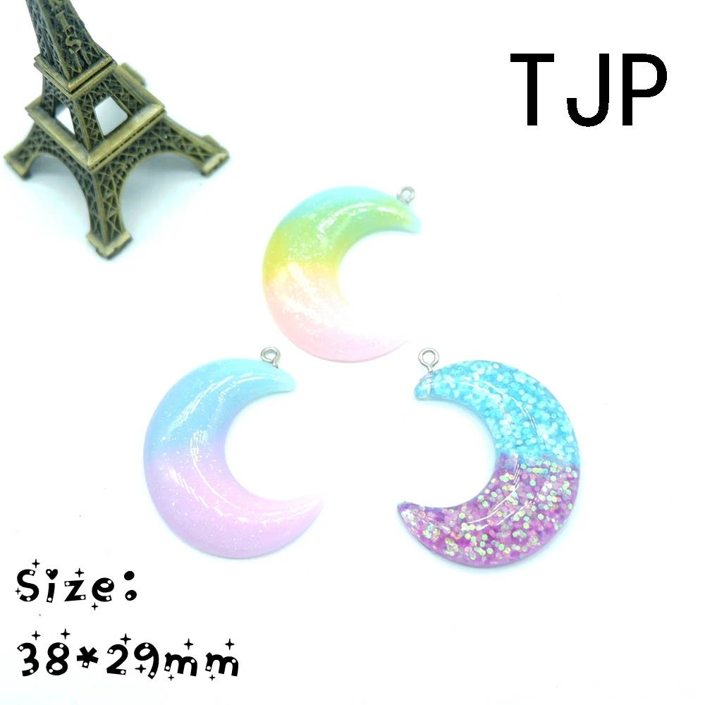Кавайная симфония подвеска в форме Луны для DIY украшения браслетов ожерелье