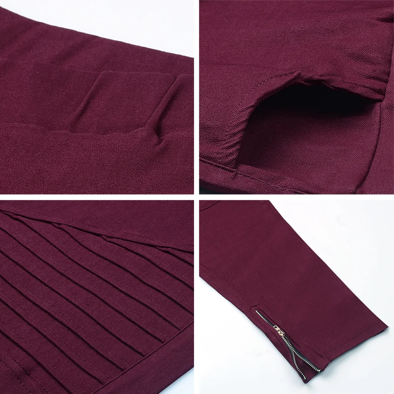 CHRLEISURE XS 5XL Модные узкие брюки больших размеров для женщин Pantalon Femme Strecth тонкие