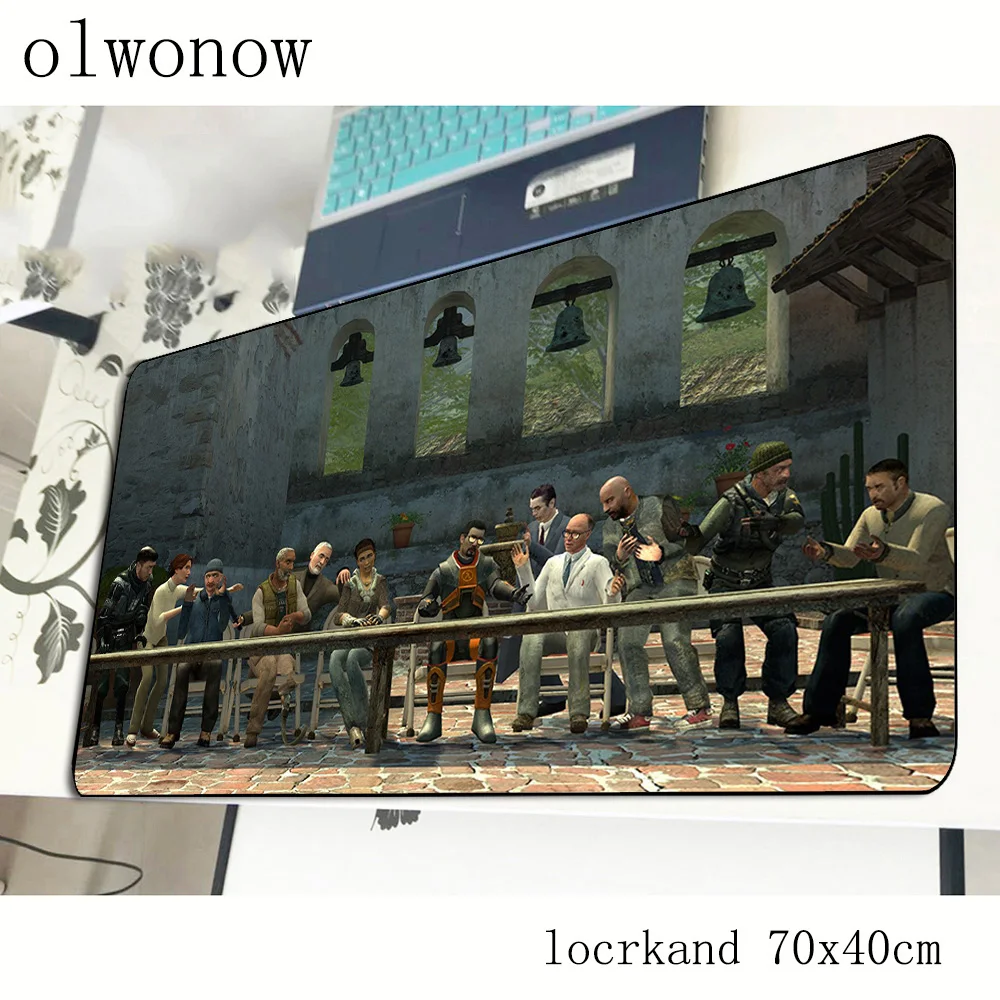 Коврик для мыши half life 700x400x3 мм коврик игровой с HD-принтом самый дешевый