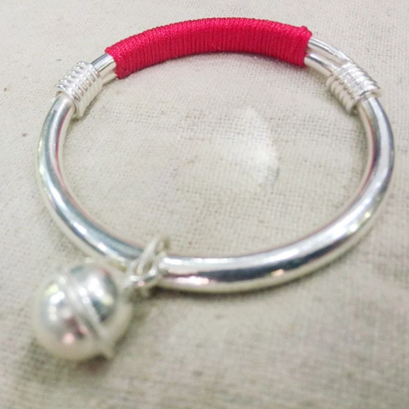 Женский Открытый браслет из серебра 999 пробы с листьями гинкго|bracelets for|bracelets for
