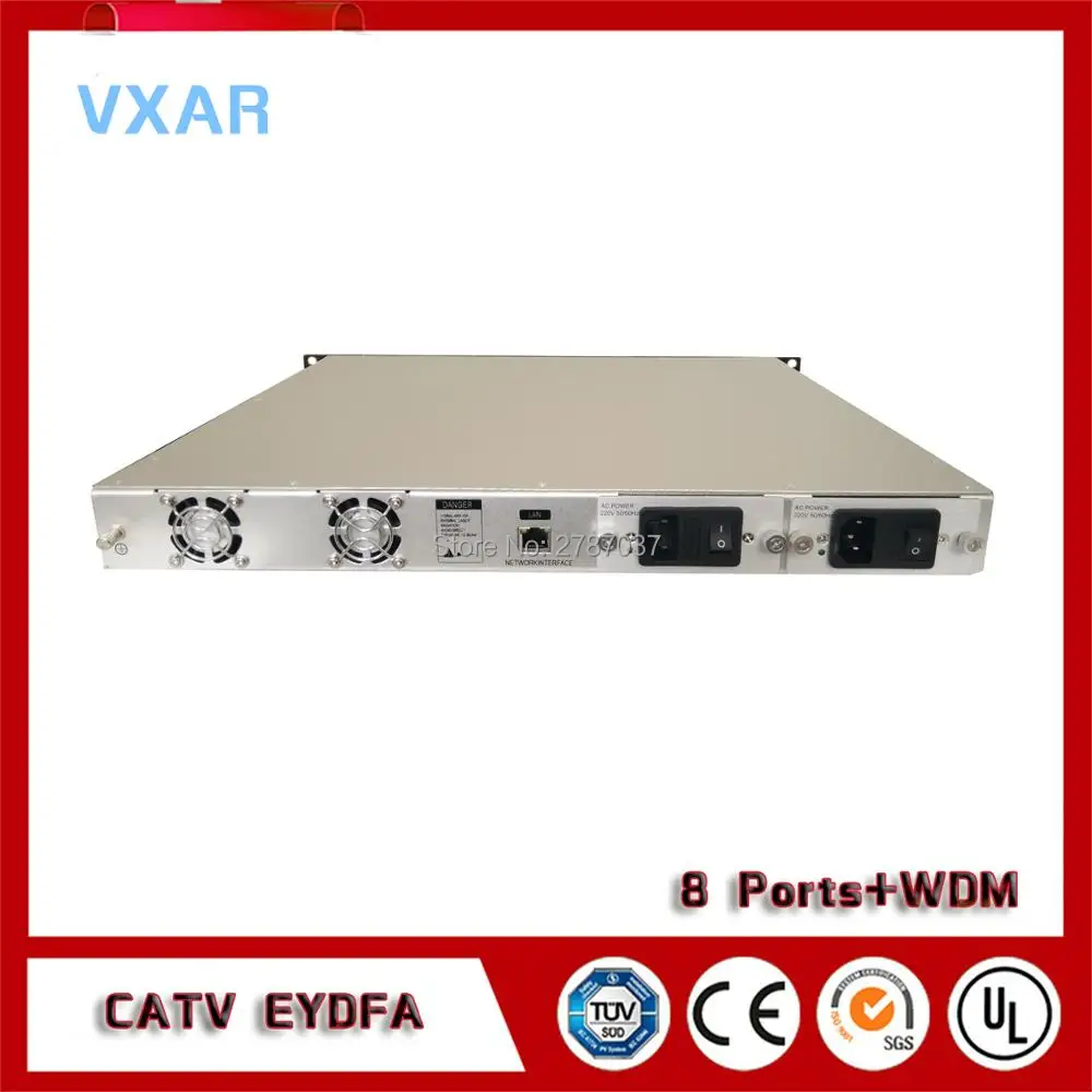 CATV 1550nm edfa 1310/1490/1550 wdm 8 Выход
