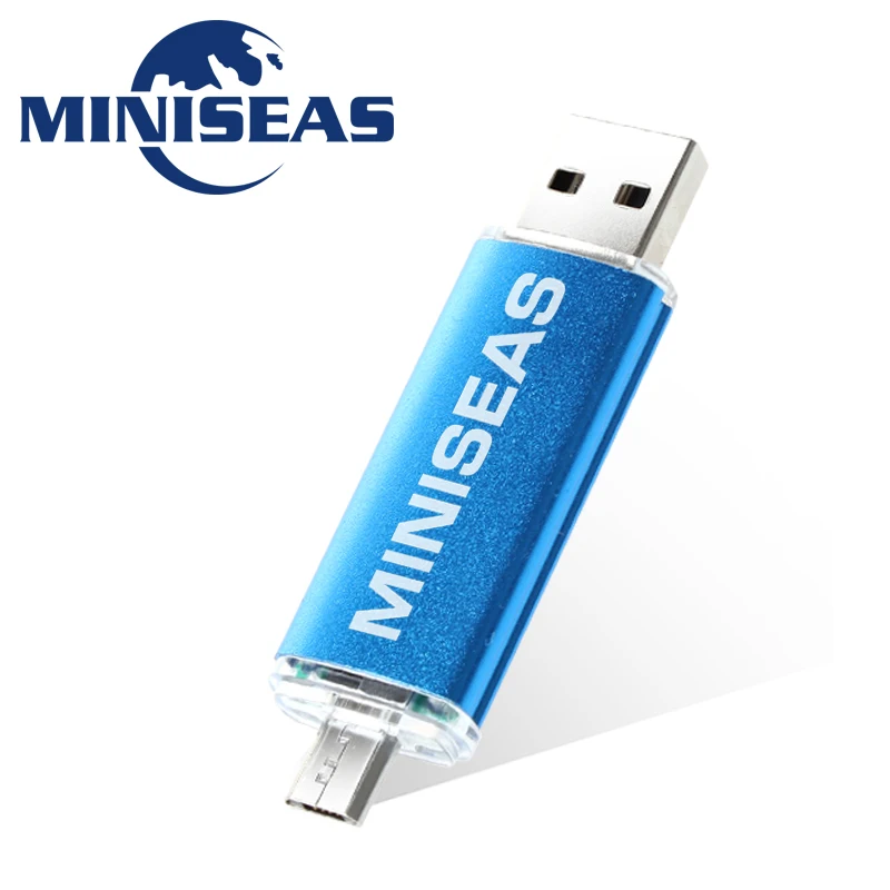 Usb флеш-накопитель Miniseas 9 цветов OTG телефон 4 ГБ 8 16 32 64 флешка | Компьютеры и офис