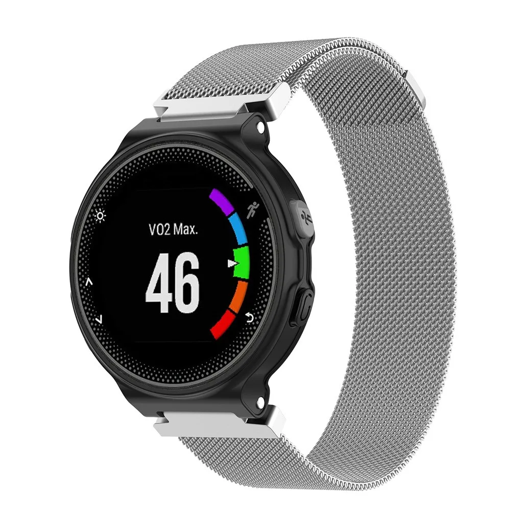 Ouhaobin Миланская петля ремешок для Garmin Forerunner 220 235 235 735 маленькие миланские магнитные часы ремешок Прямая поставка 410#2