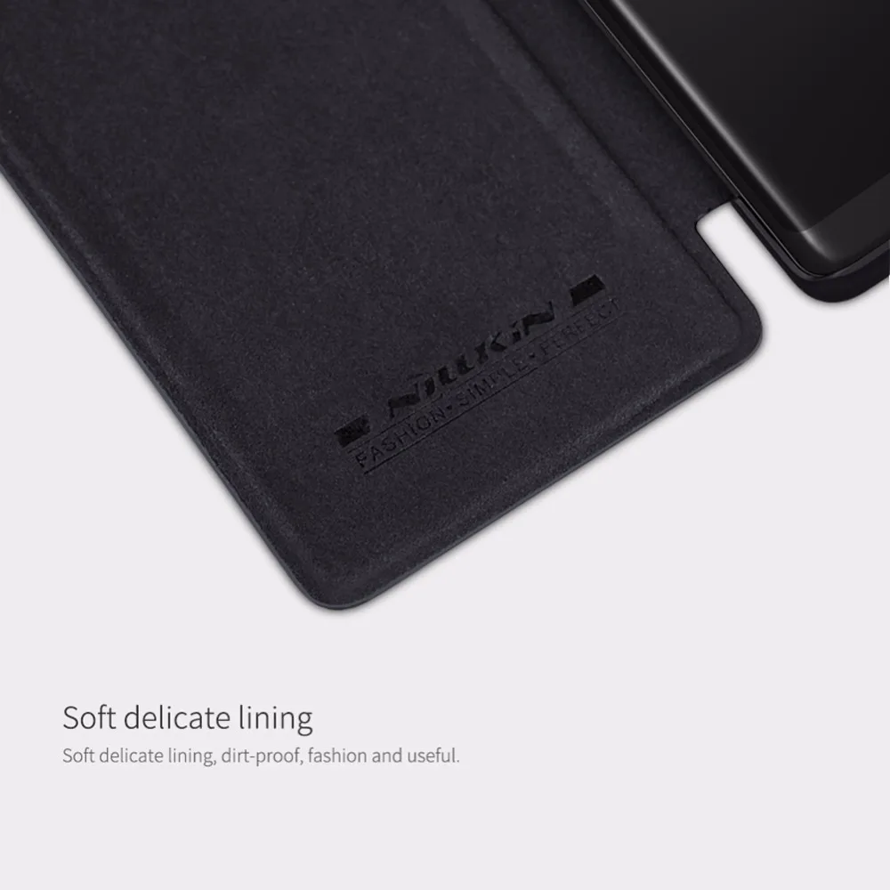 Nillkin For Samsung Galaxy Note 8 Case Cover Flip PU Leather Note8 Card Slot Protective Shield Shockproof | Мобильные телефоны и