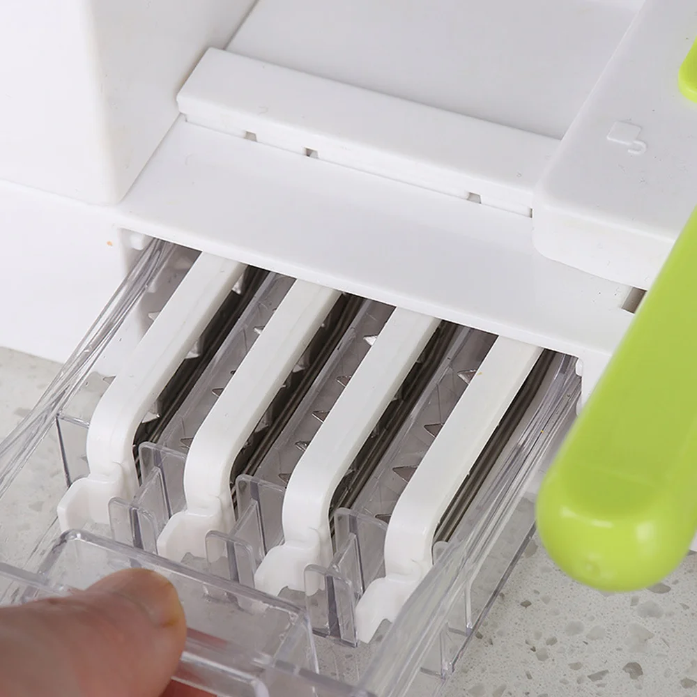 5 лезвий мандолин ручная овощерезка многофункциональная спиральная Терка