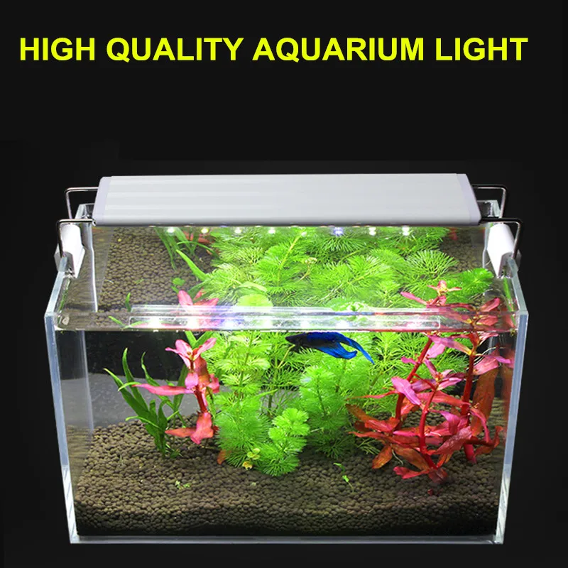

3W4W/6W/8W/10W Светодиодный расширяемый светильник для аквариума, освещение для роста растений, ярсветильник водонепроницаемый светильник с заж...