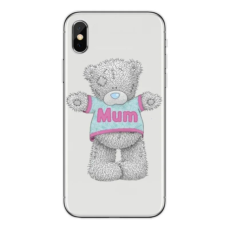 Силиконовый чехол для телефона iphone XS Max Tatty Teddy Me To You Bear чехлы iPhone 5 6 S 7 8plus XR 6S