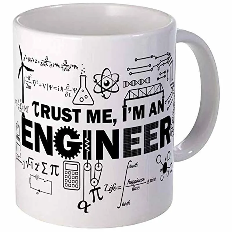 

Trust Me I'm An Engineer Mugs Unique Coffee Mug, Coffee Cup