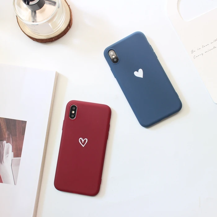Простой мягкий матовый чехол для телефона Meizu Note 9 16th A5 15 Plus E3 E2 MX6 MX5 M3 M5 Note Love Heart Мягкий силиконовый чехол