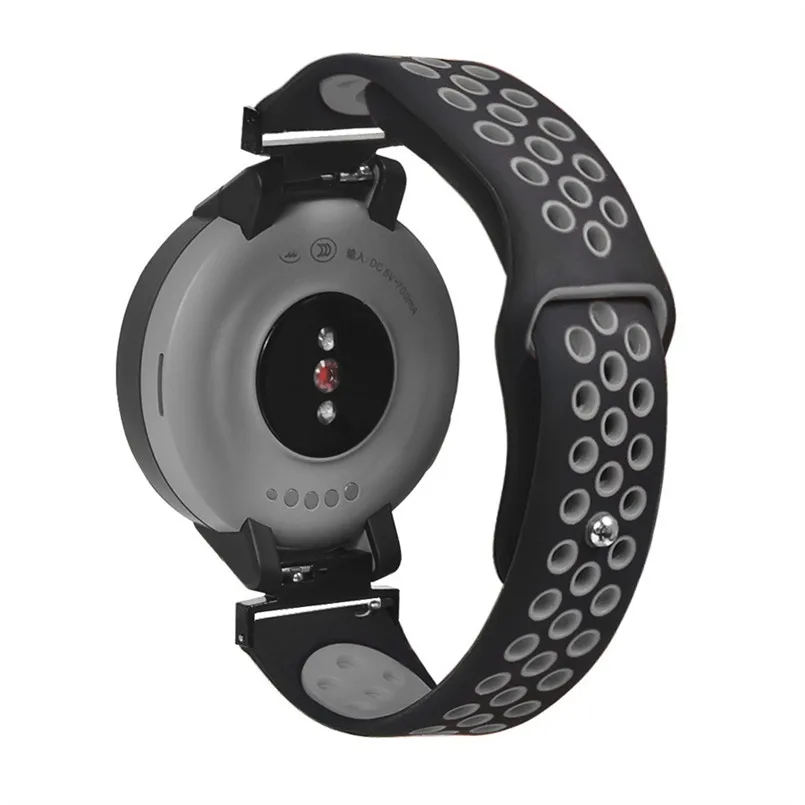 Модный ремешок для наручных часов спортивный мягкий силиконовый Huami Amazfit Verge 20x240