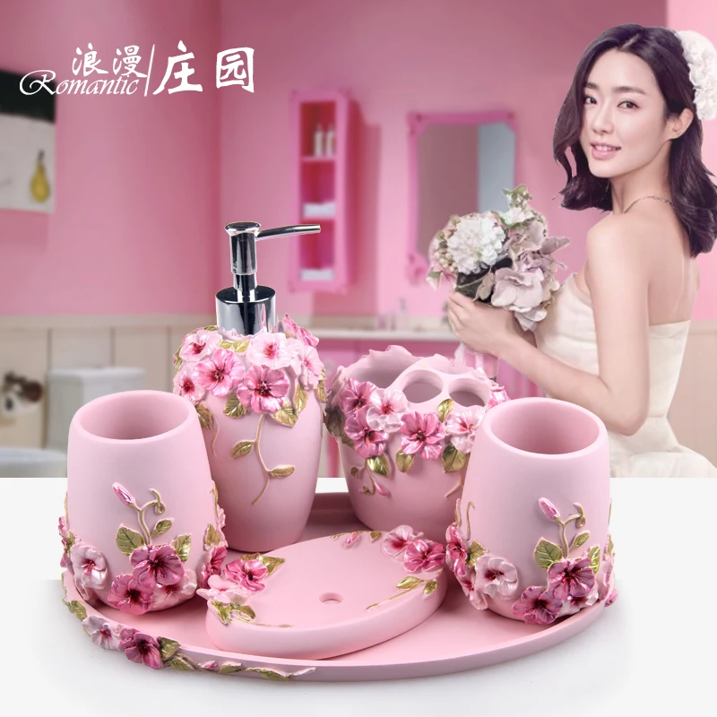 Специальные европейские наборы для ванной пять комплектов рамок зубных щеток