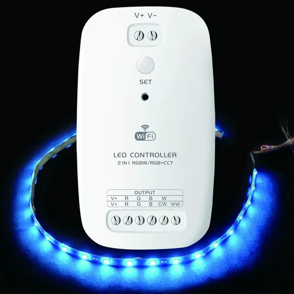 RGBW /RGB + CCT 2 в 1 WiFI Светодиодный контроллер dc 9v 12v 24v|Контролеры RGB| |